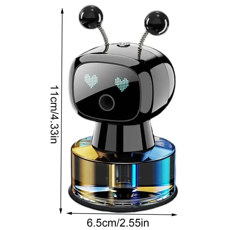 Robô avançado inteligente máquina de aromaterapia spray automático perfume de carro avançado fragrância de longa duração ambientador de carro