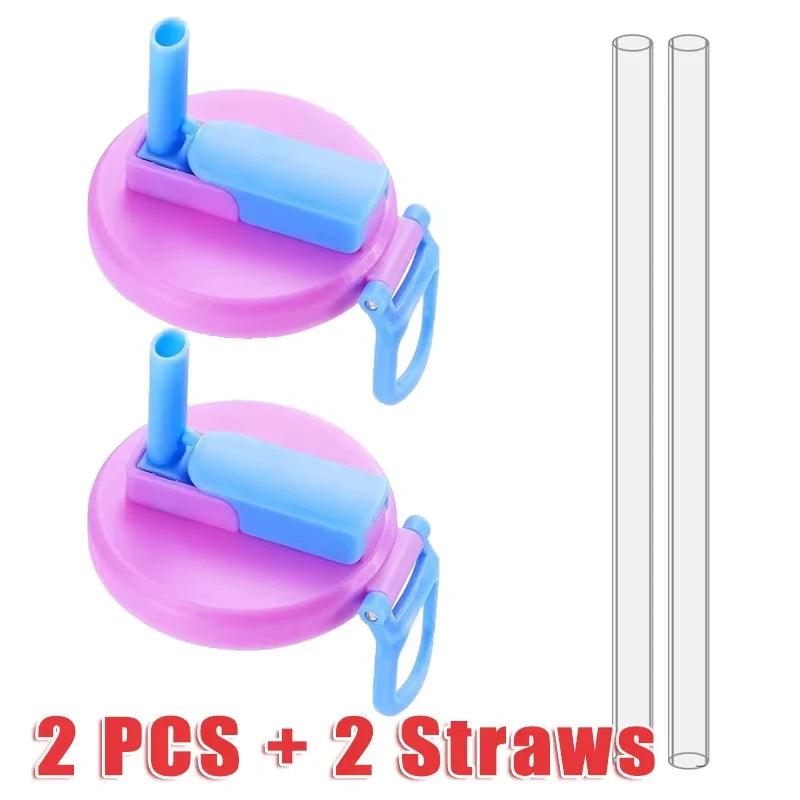 Tampas de Silicone Reutilizáveis para Latas de Refrigerante com Canudos – Solução Prática e Sustentável para Suas Bebidas!