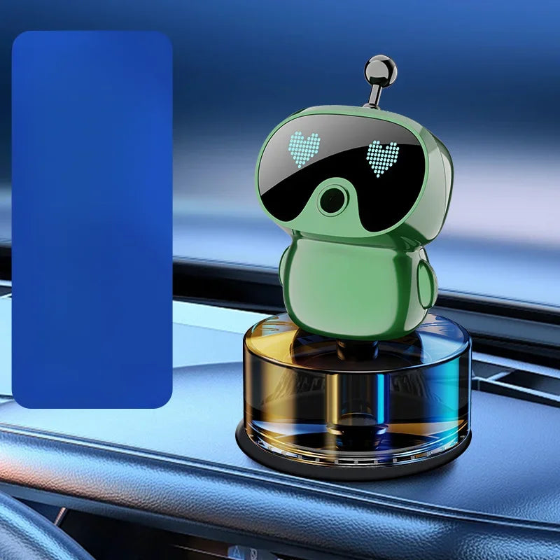 Robô avançado inteligente máquina de aromaterapia spray automático perfume de carro avançado fragrância de longa duração ambientador de carro