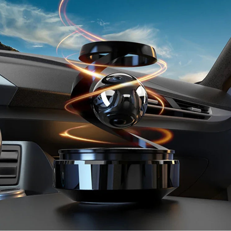 Difusor Solar Aromaterapia para Carro com Levitação
