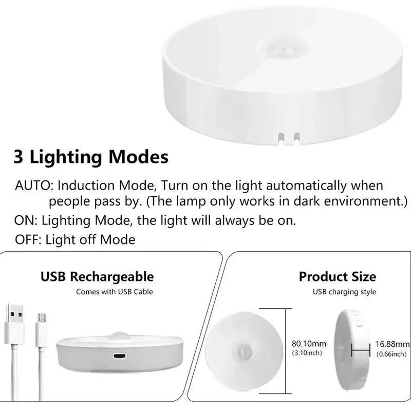 Sensor de movimento LED Luz noturna