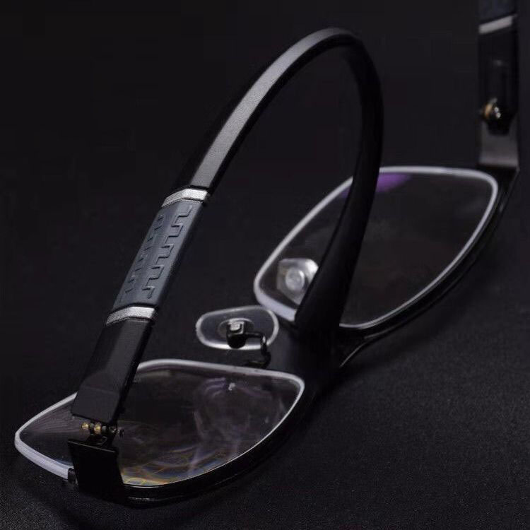 Óculos Anti-radiação masculino clássico meia armação óculos masculino feminino Anti-luz azul Compu